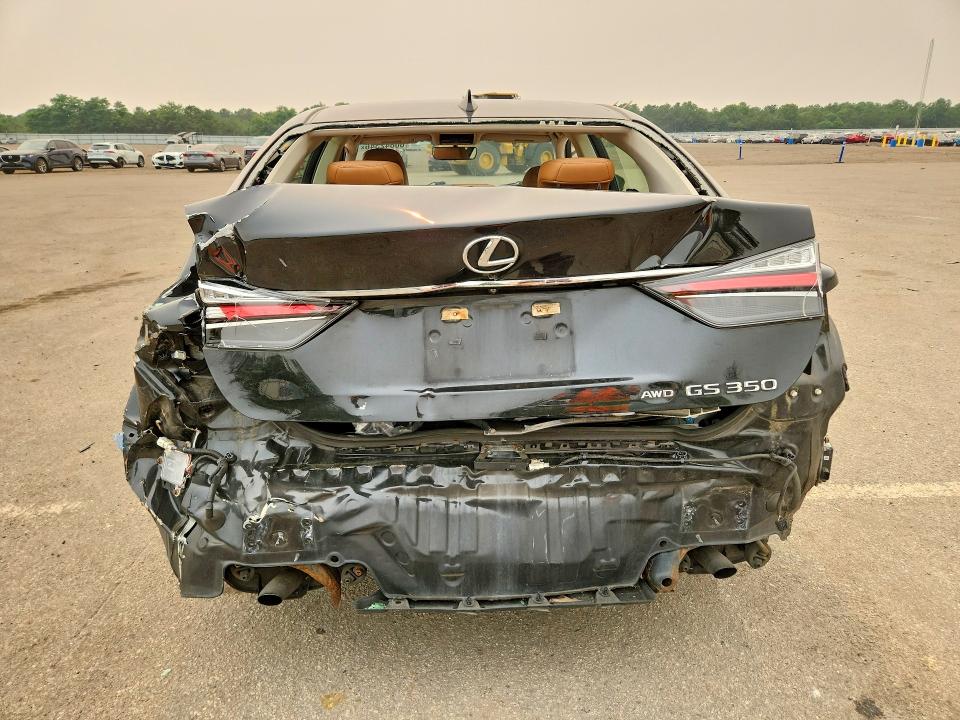 2016 Lexus Gs VIN JTHCZ1BL9GA001778 COPART salvage auction — REAR END, Ny - Mv-907A Salvage Certificate, sold $1,400 on 2026-07-20 (photo 6)
