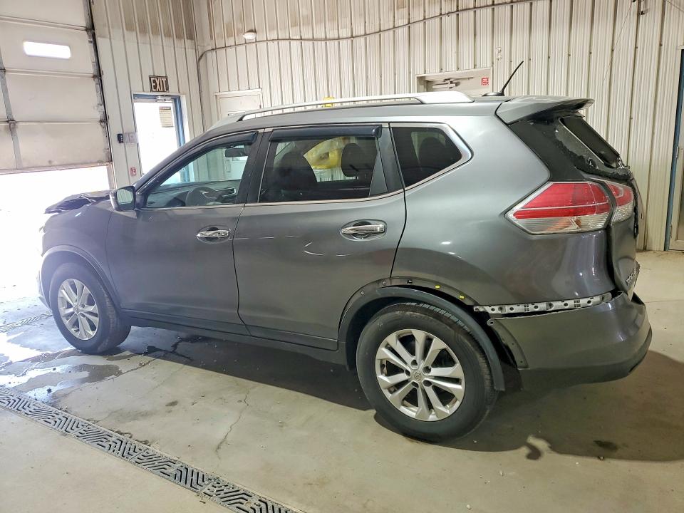 2016 Nissan Rogue VIN KNMAT2MVXGP689270 COPART salvage auction — REAR END, Pa - Certificate Of Salvage, sold $725 on 2026-07-30 (photo 2)