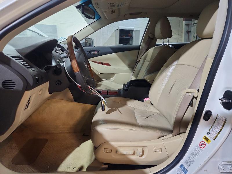 2008 Lexus ES VIN JTHBJ46G782245023 COPART salvage auction — FRONT END, MA - CERT OF TITLE-RECONSTRCTD COLL, sold $375 on 2026-07-24 (photo 7)