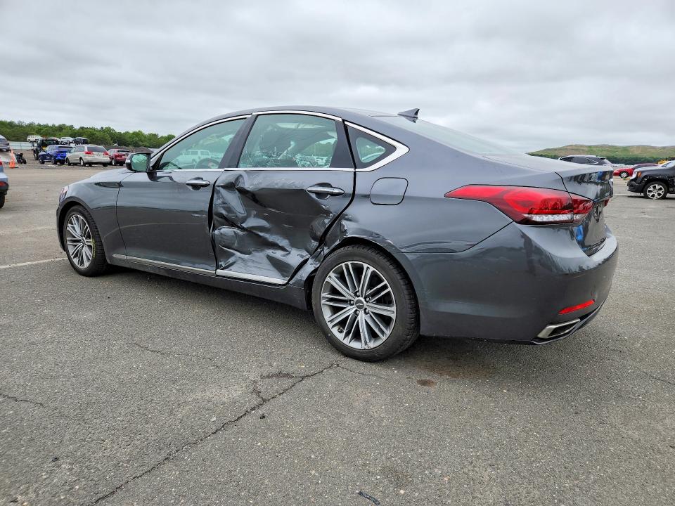 2019 Genesis G80 VIN KMTFN4JE6KU326122 COPART salvage auction — SIDE, Ny - Mv-907A Salvage Certificate, sold $2,500 on 2026-07-20 (photo 2)