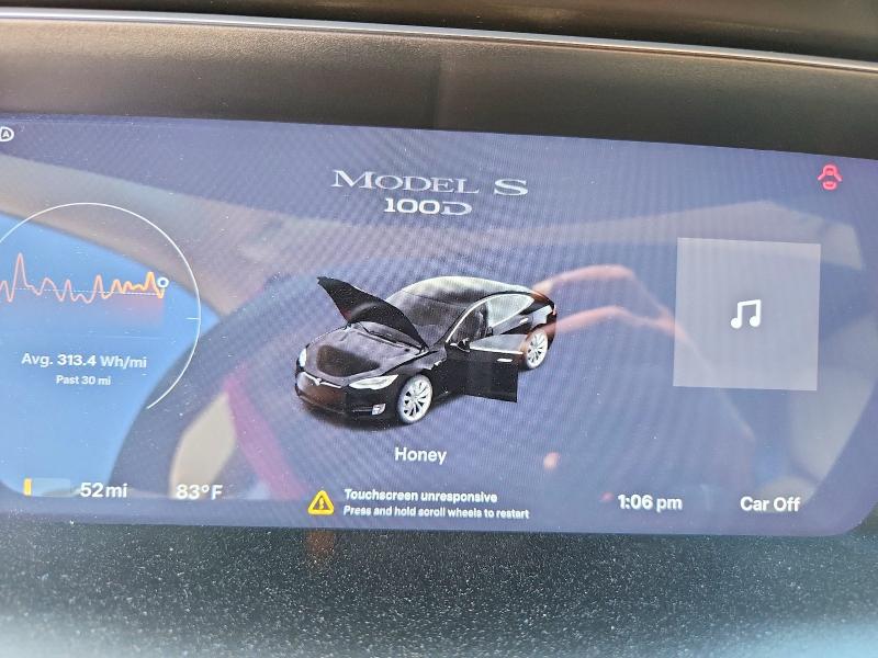 2017 Tesla Model s VIN 5YJSA1E26HF206457 COPART salvage auction — WATER/FLOOD, MS - CERT OF TITLE - FLOOD SALVAGE, sold $400 on 2026-07-29 (photo 9)
