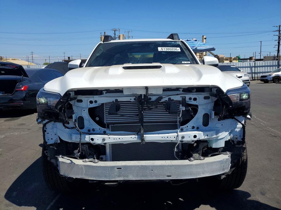 2025 Toyota Tacoma VIN 3TMLB5JN6SM202064 COPART salvage auction — FRONT END, Ca - Salvage Certificate, sold $22,300 on 2026-08-24 (photo 5)