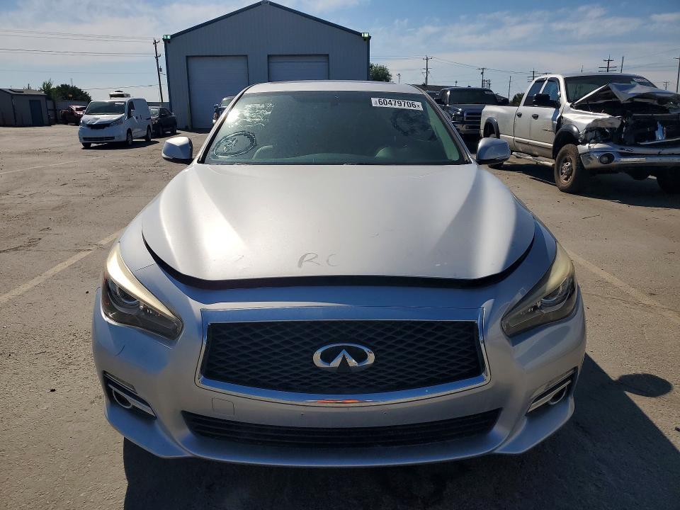 2016 Infiniti Q50 VIN JN1CV7AP6GM202558 COPART salvage auction — MECHANICAL, Ca - Salvage Certificate, sold $4,000 on 2026-07-30 (photo 5)