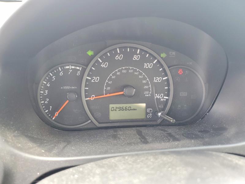 2023 Mitsubishi Mirage VIN ML32AUHJ7PH003972 COPART salvage auction — FRONT END, Oh - Cert Of Title-Salvage, sold $90 on 2026-07-30 (photo 9)