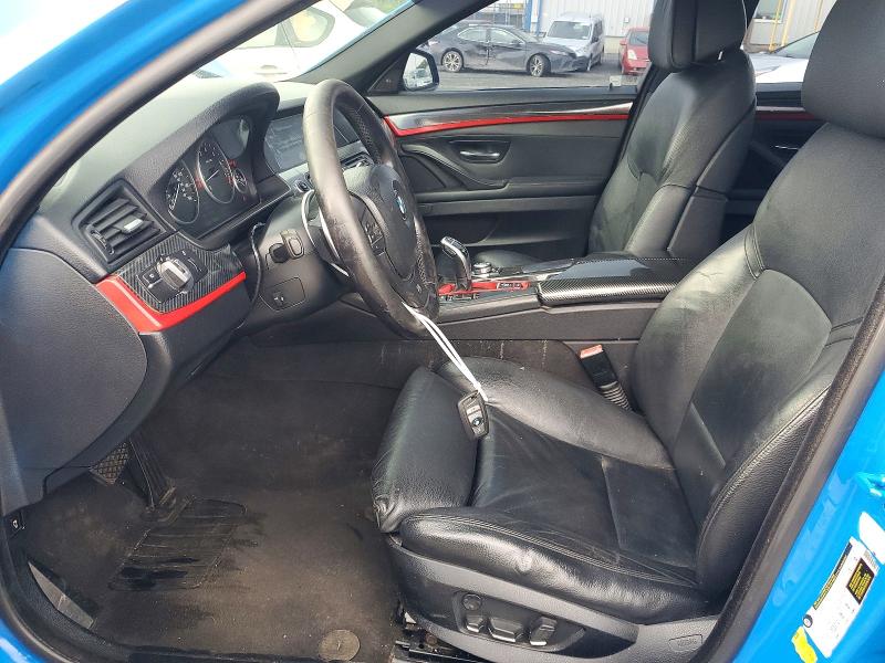 2012 BMW 5er VIN WBAFR9C58CDV58264 COPART salvage auction — FRONT END, Fl - Certificate Of Title, sold $725 on 2026-07-31 (photo 7)