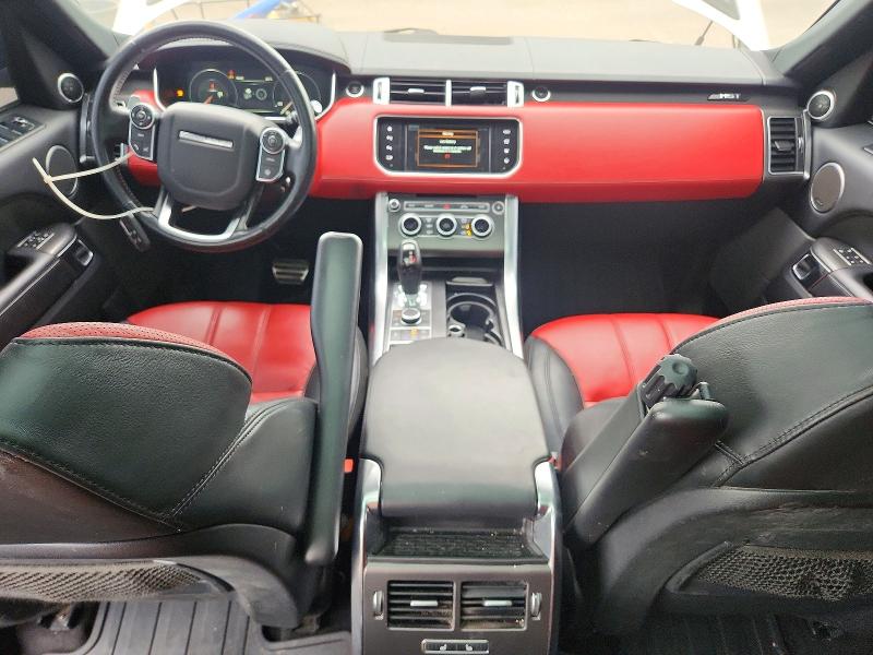 2016 Land rover Range rover sport VIN SALWS2VF0GA556061 COPART salvage auction — FRONT END, On - Permit Salvage, sold $4,100 on 2026-07-28 (photo 8)