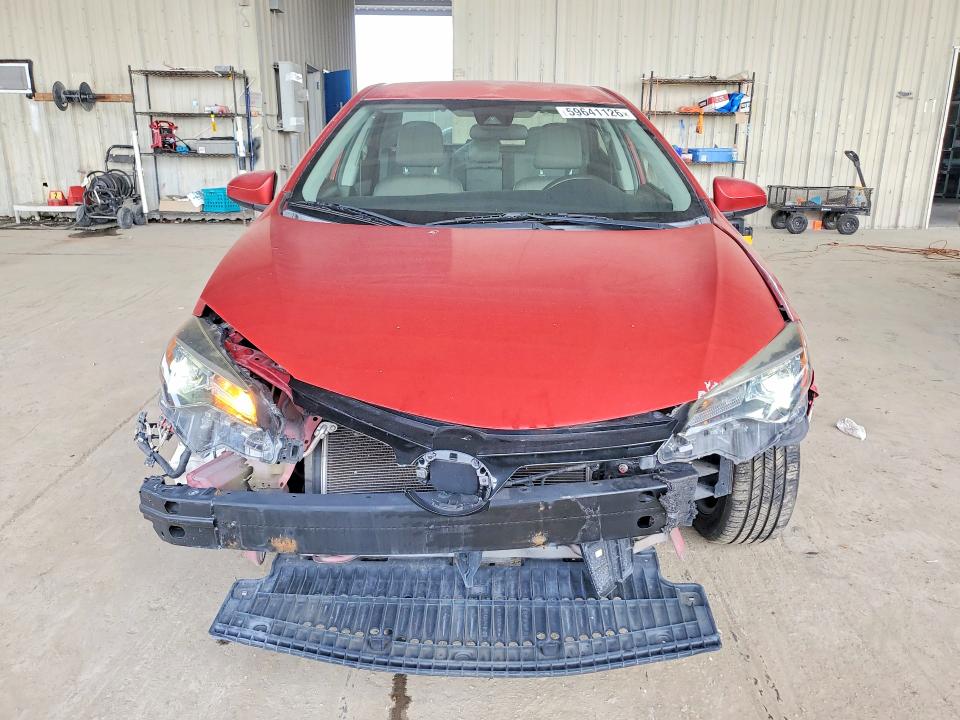 2017 Toyota Corolla VIN 5YFBURHE1HP668814 COPART salvage auction — FRONT END, Fl - Cert Of Title Slvg Rebuildable, sold $275 on 2026-07-22 (photo 5)