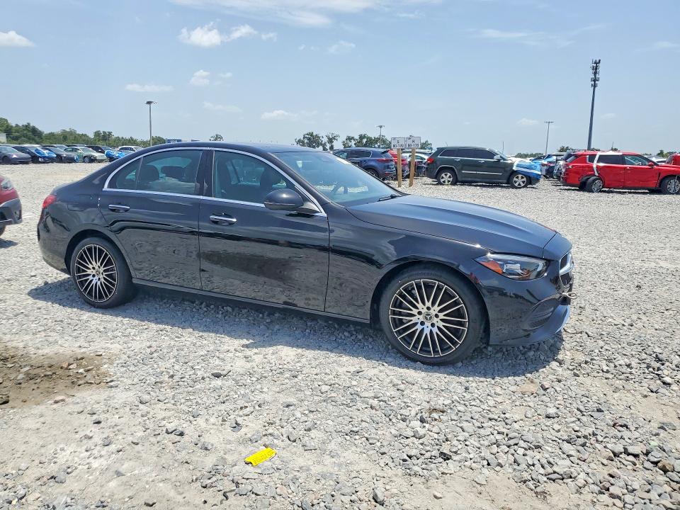 2025 Mercedes-benz C class VIN W1KAF4HB6SR299854 COPART salvage auction — STRIPPED, MD - CERTIFICATE OF TITLE, sold $21,800 on 2026-07-15 (photo 4)