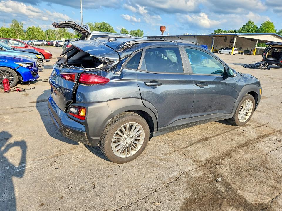 2020 Hyundai Kona VIN KM8K2CAA3LU548093 COPART salvage auction — WATER/FLOOD, Ny - Mv-907A Salvage Certificate, sold $350 on 2026-07-28 (photo 3)
