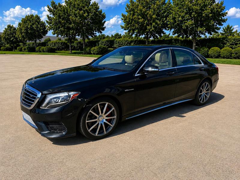 2015 Mercedes-benz S-klasse amg VIN WDDUG7JB2FA199597 COPART salvage auction — MINOR DENT/SCRATCHES, Ok - Certificate Of Title (P), sold $5,200 on 2026-07-30 (photo 2)