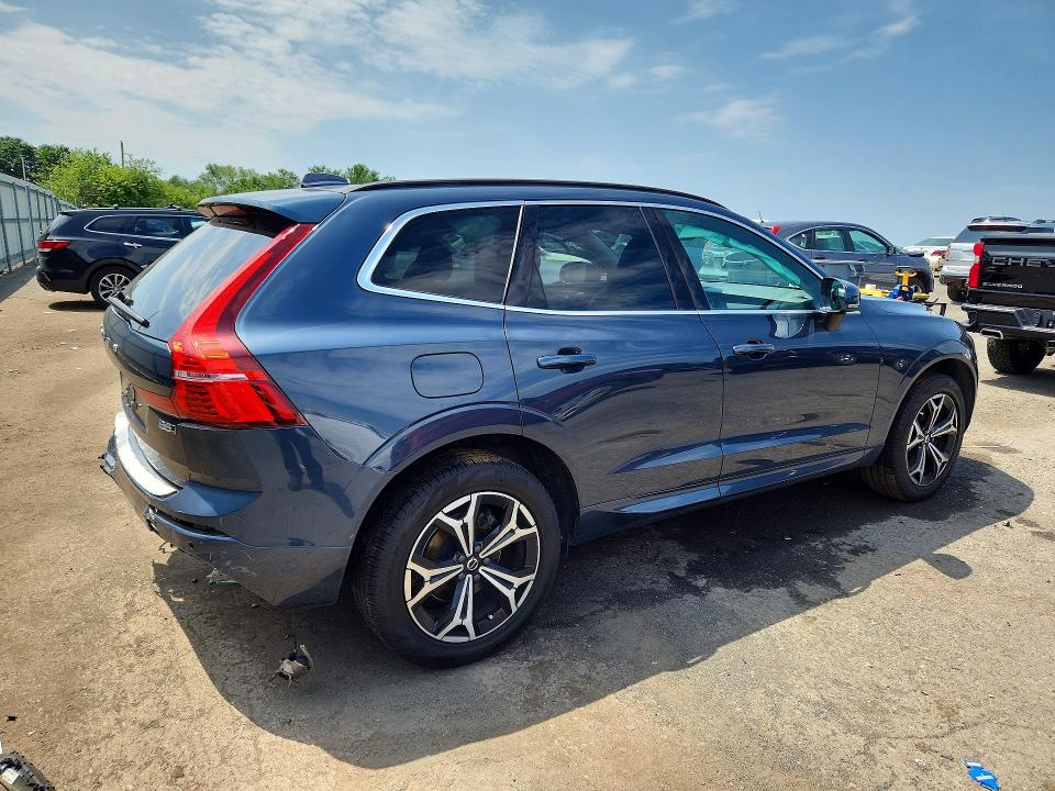 2022 Volvo Xc60 VIN YV4L12RKXN1018384 COPART salvage auction — REAR END, Pa - Certificate Of Salvage, sold $14,700 on 2026-08-07 (photo 3)