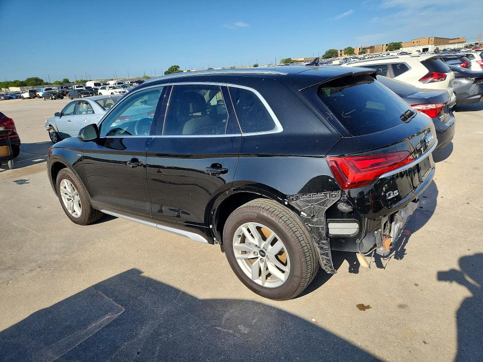 2022 Audi Q5 VIN WA1GAAFY8N2121525 COPART salvage auction — REAR END, Tx - Salvage Vehicle Title, sold $175 on 2026-07-30 (photo 2)