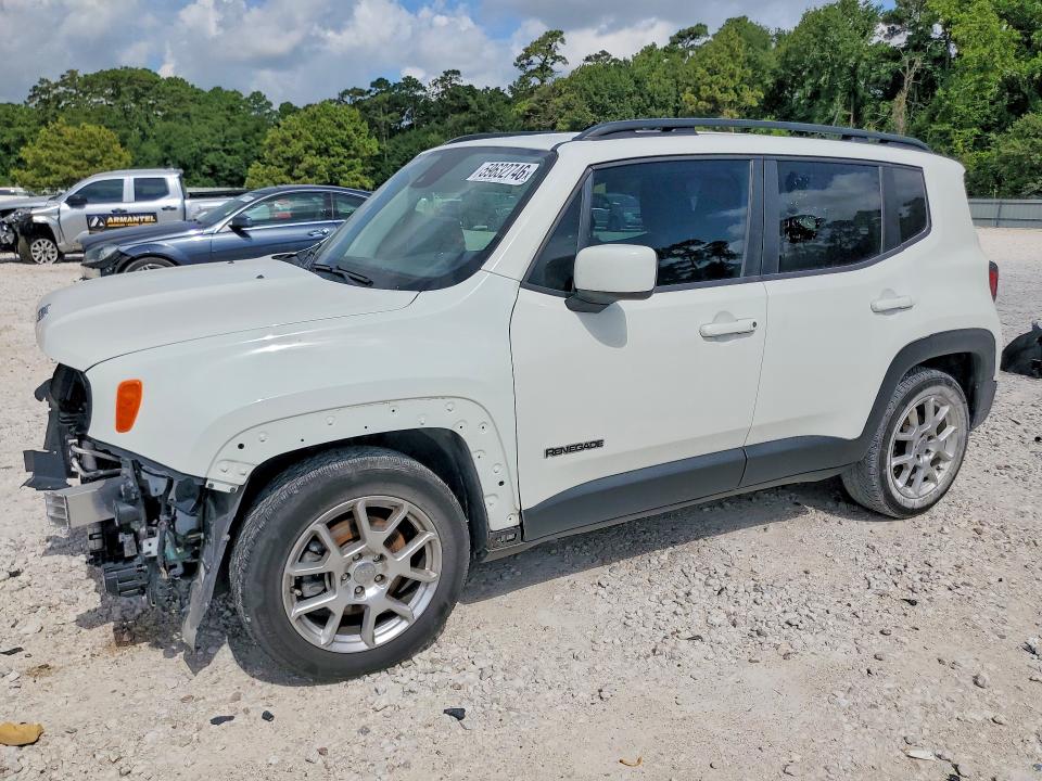 2021 Jeep Renegade VIN ZACNJCBB7MPM28468 COPART salvage auction — FRONT END, Tx - Certificate Of Title, sold $2,400 on 2026-08-18 (photo 1)