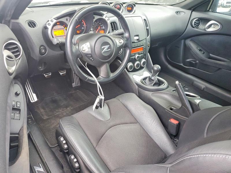2010 Nissan 370z VIN JN1AZ4EH6AM500032 COPART salvage auction — VANDALISM, Ca - Salvage Certificate, sold $8,900 on 2026-07-16 (photo 8)