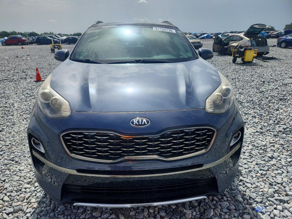 2020 Kia Sportage VIN KNDP63AC4L7677507 COPART salvage auction — FRONT END, Fl - Certificate Of Destruction, sold $3,850 on 2026-07-28 (photo 5)