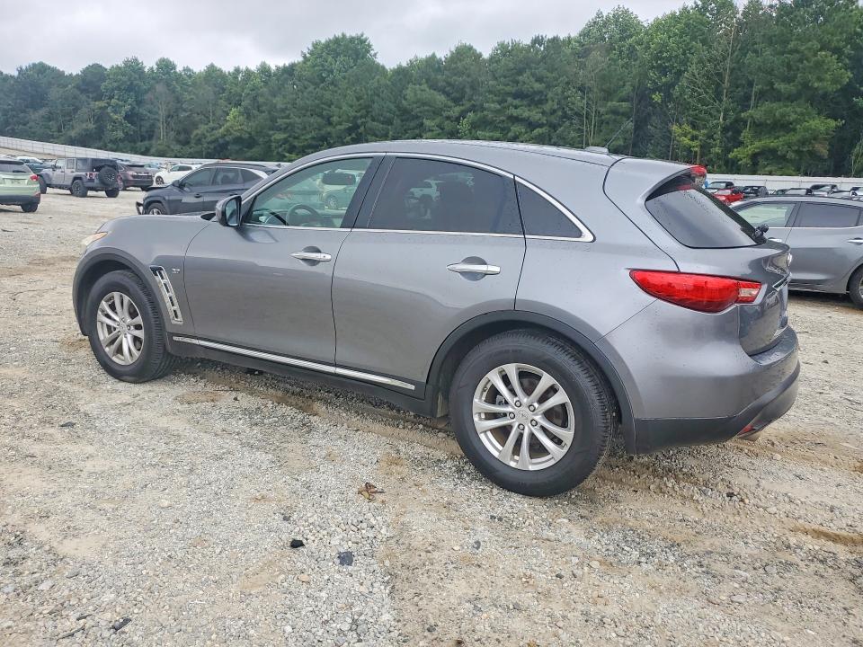 2017 Infiniti Qx70 VIN JN8CS1MW2HM414627 COPART salvage auction — FRONT END, GA - CERT OF TITLE-SALVAGE, sold $575 on 2026-09-02 (photo 2)
