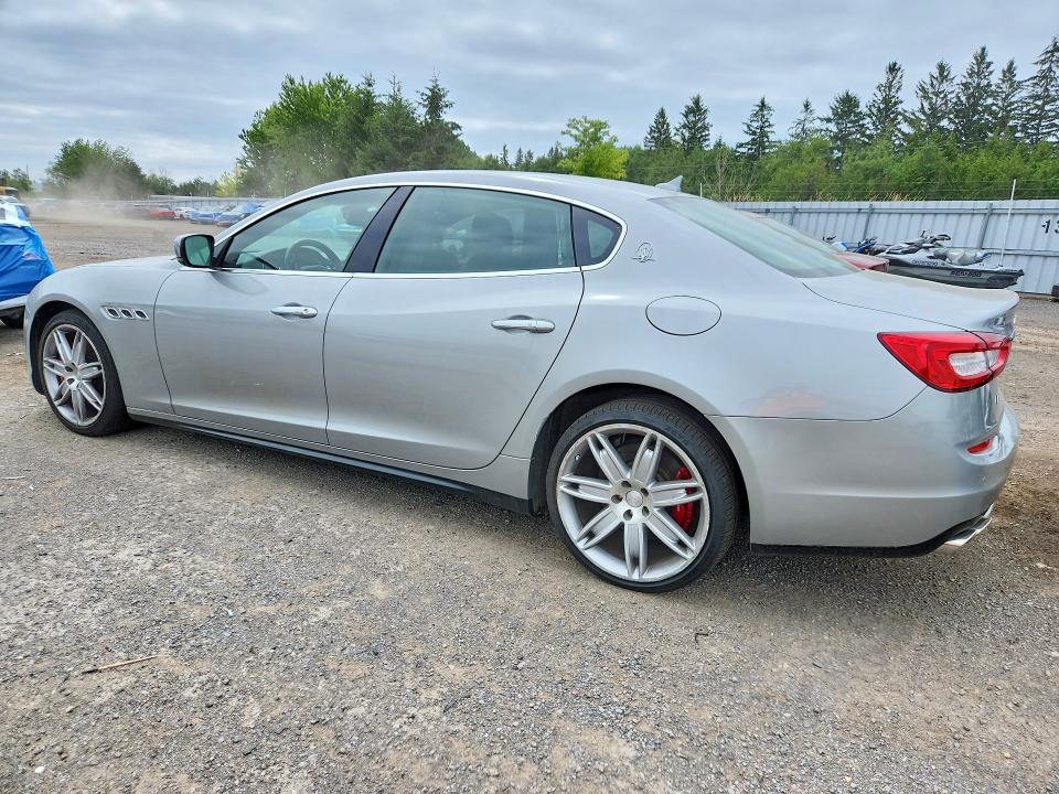 2014 Maserati Quattroporte VIN ZAM56RRA7E1079197 COPART salvage auction — MINOR DENT/SCRATCHES, On - Permit No Brand - Unfit (P), sold $4,050 on 2026-07-30 (photo 2)