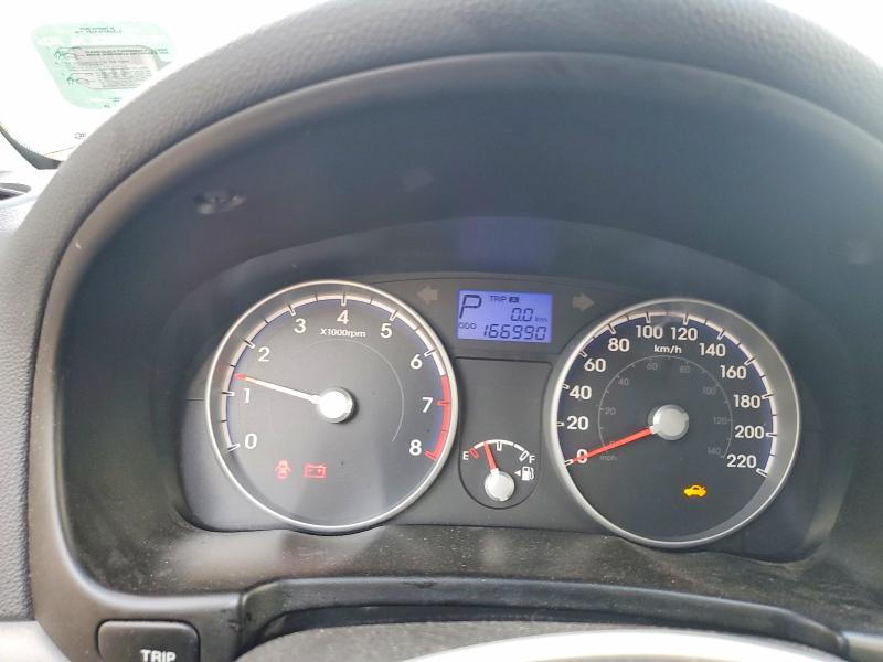 2011 Hyundai Accent VIN KMHCN4BC0BU611862 COPART salvage auction — FRONT END, ON - PERMIT SALVAGE, sold $200 on 2026-07-28 (photo 9)