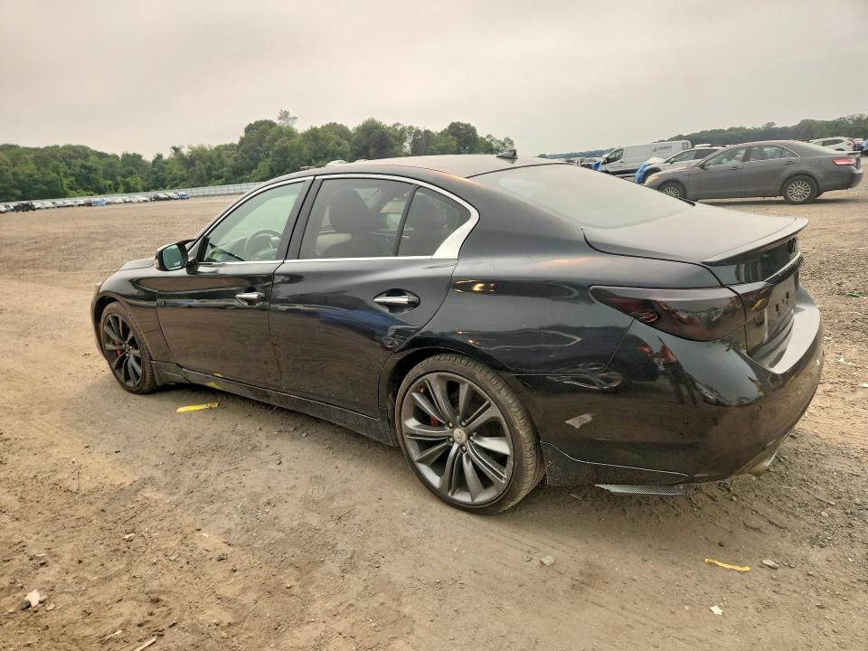 2016 Infiniti Q50 VIN JN1FV7AR1GM451834 COPART salvage auction — SIDE, MA - CERT OF TITLE-RECONSTRCTD COLL, sold $525 on 2026-07-22 (photo 2)