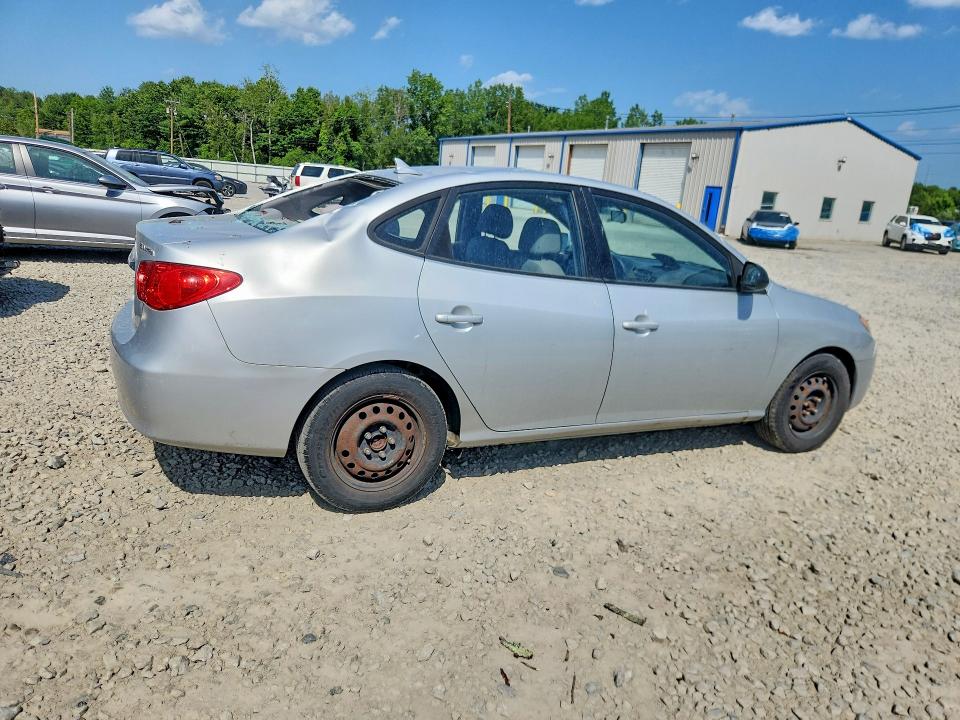 2010 Hyundai Elantra VIN KMHDU4AD9AU944092 COPART salvage auction — ROOF, Ma - Cert Of Title-Reconstrctd Coll, sold $400 on 2026-07-15 (photo 3)