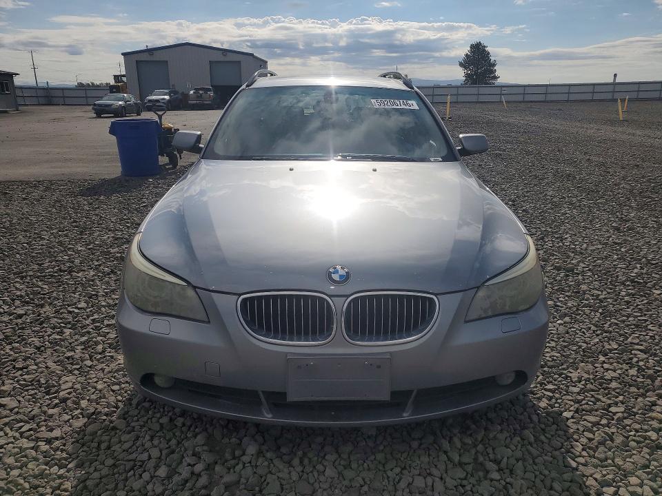 2007 BMW 5 series VIN WBANN735X7CN04794 COPART salvage auction — MINOR DENT/SCRATCHES, Wa - Vehicle Cert Of Ownership-Titl, sold $300 on 2026-07-08 (photo 5)