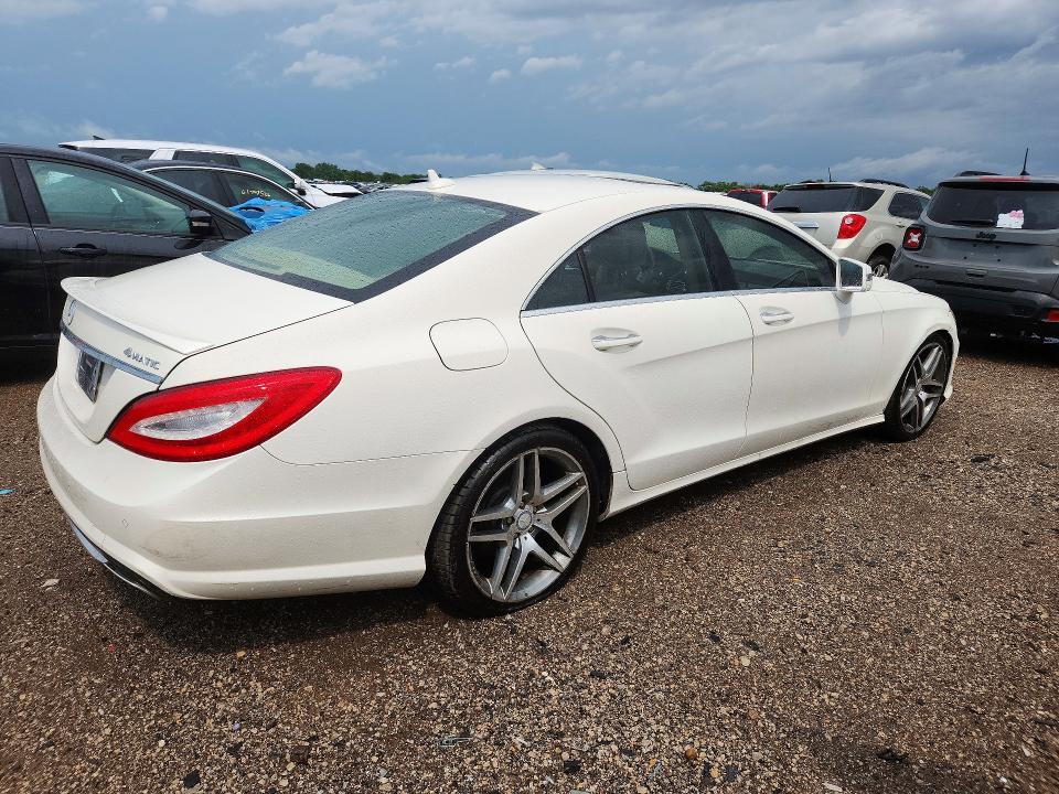 2014 Mercedes-benz Cls-klasse VIN WDDLJ9BB1EA090067 COPART salvage auction — FRONT END, Il - Certificate Of Title (P), sold $2,950 on 2026-08-06 (photo 3)
