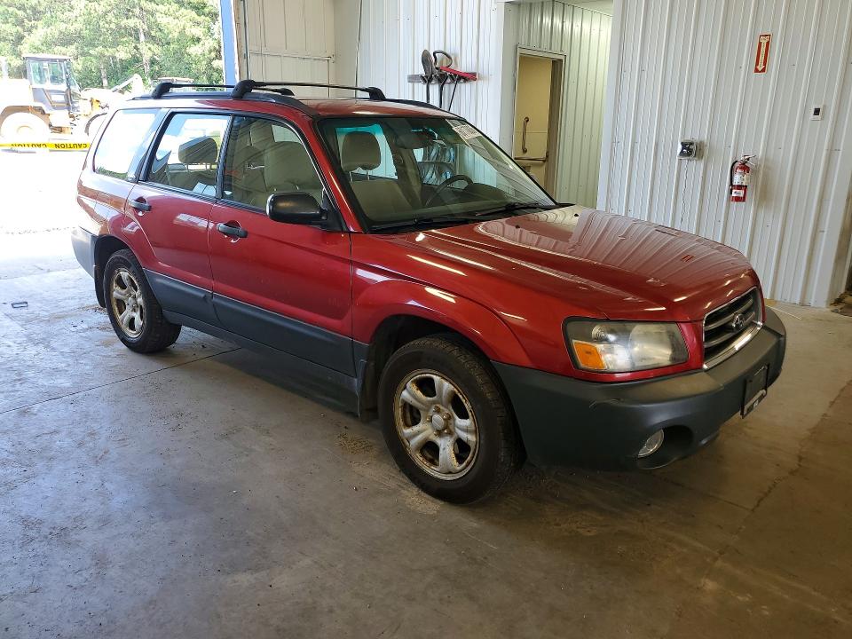 2003 Subaru Forester VIN JF1SG63603H742238 COPART salvage auction — HAIL, Mn - Cert Of Title-Prior Salvage, sold $525 on 2026-07-23 (photo 4)