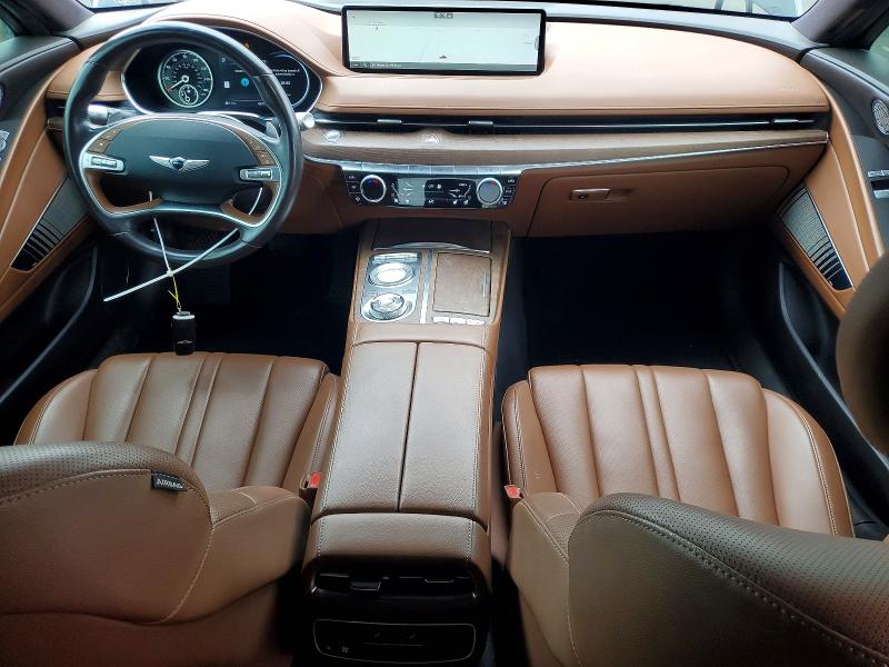 2022 Genesis G80 VIN KMTGB4SC8NU112618 COPART salvage auction — MINOR DENT/SCRATCHES, Ca - Salvage Certificate, sold $10,500 on 2026-07-22 (photo 8)