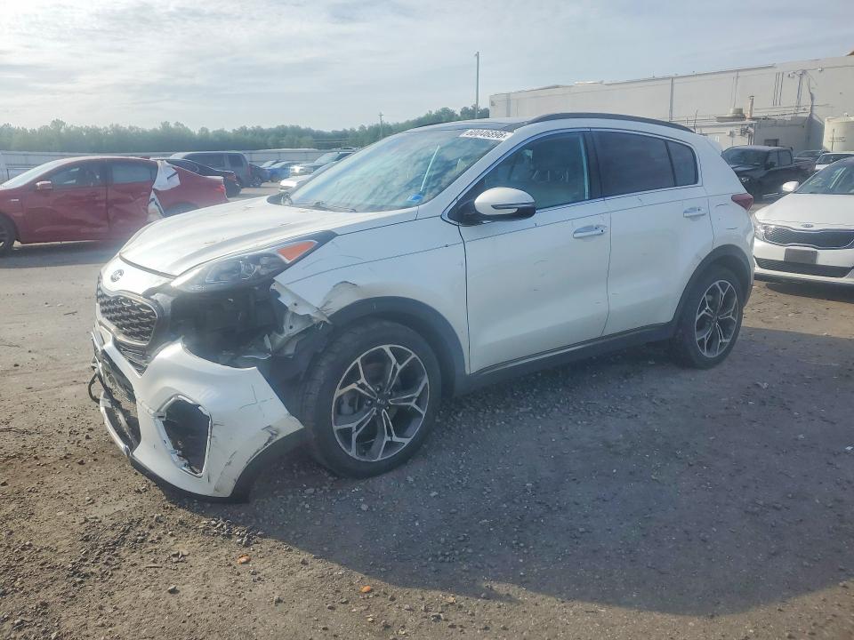 2020 Kia Sportage VIN KNDPR3A67L7739919 COPART salvage auction — FRONT END, Va - Cert Of Title - Salvage, sold $4,450 on 2026-07-29 (photo 1)
