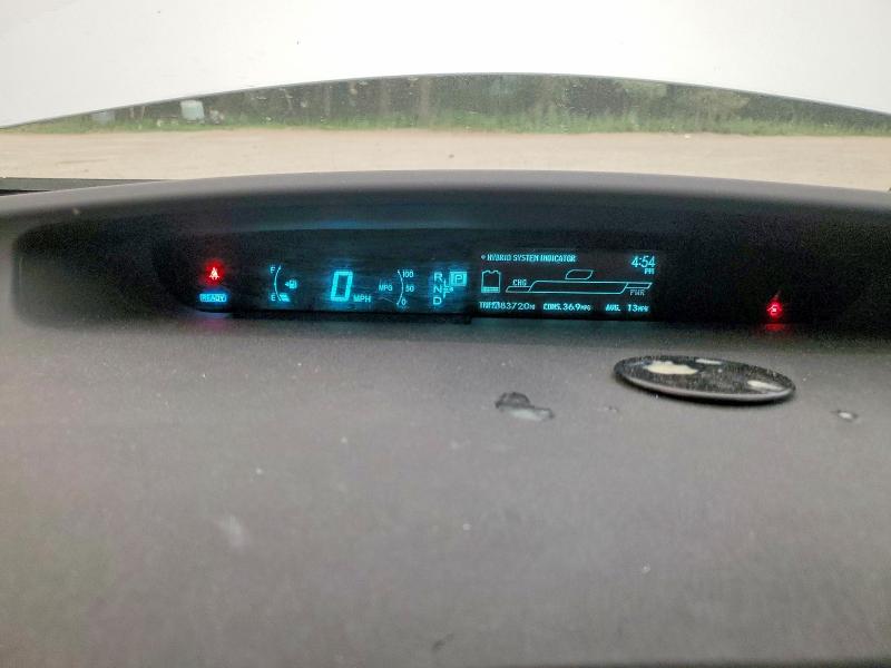 2010 Toyota Prius VIN JTDKN3DU7A0106293 COPART salvage auction — FRONT END, Ma - Cert Of Title-Reconstrctd Coll, sold $375 on 2026-07-22 (photo 9)