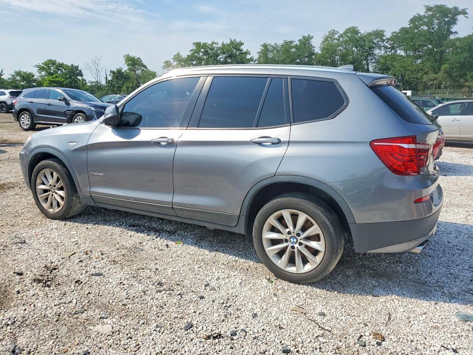 2014 BMW X3 VIN 5UXWX9C50E0D43451 COPART salvage auction — MECHANICAL, In - Certificate Of Title, sold $600 on 2026-07-16 (photo 2)