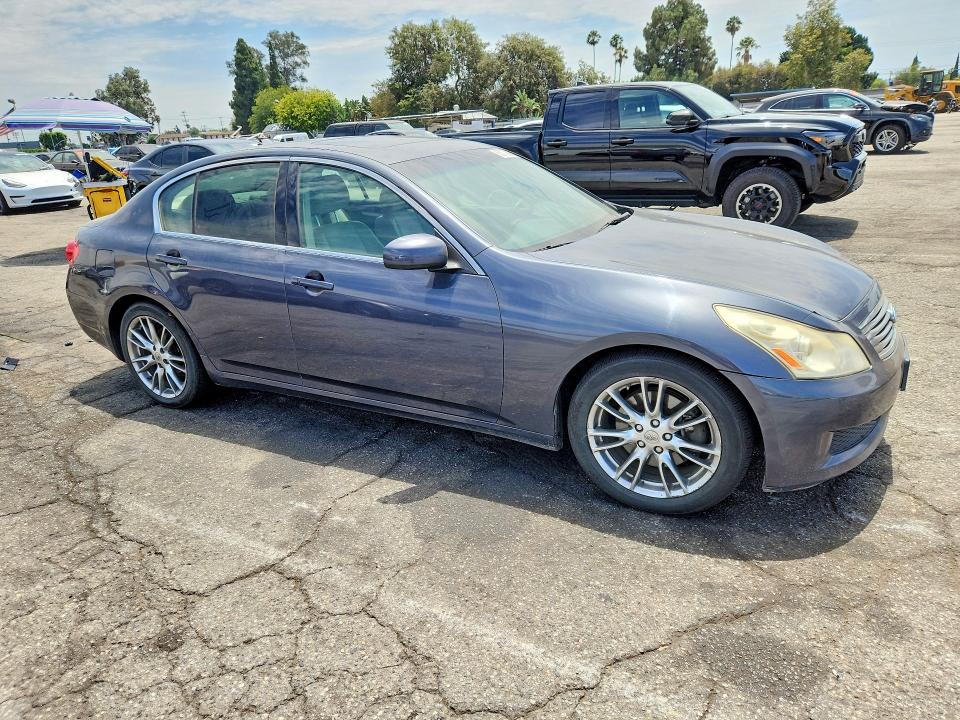 2008 Infiniti G35 VIN JNKBV61E38M203510 COPART salvage auction — MINOR DENT/SCRATCHES, Ca - Dis/Dlr/Exp Only Clean Title, sold $475 on 2026-07-31 (photo 4)