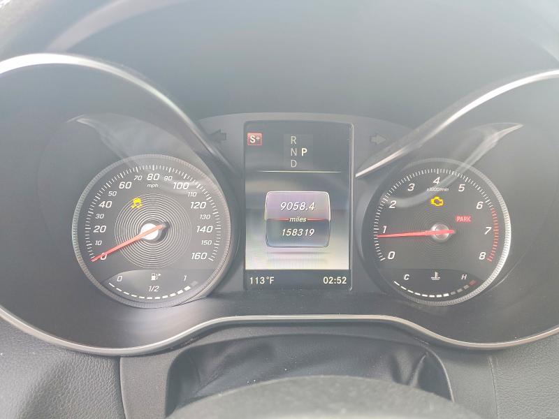 2018 Mercedes-benz C-klasse VIN WDDWK4JB6JF649415 COPART salvage auction — FRONT END, Tx - Salvage Vehicle Title, sold $5,900 on 2026-08-14 (photo 9)