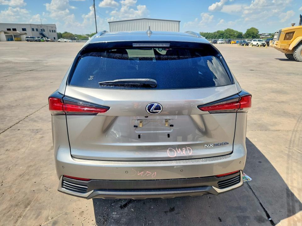 2020 Lexus Nx VIN JTJGJRDZ0L2133145 COPART salvage auction — FRONT END, Tx - Salvage Vehicle Title, sold $7,500 on 2026-07-23 (photo 6)