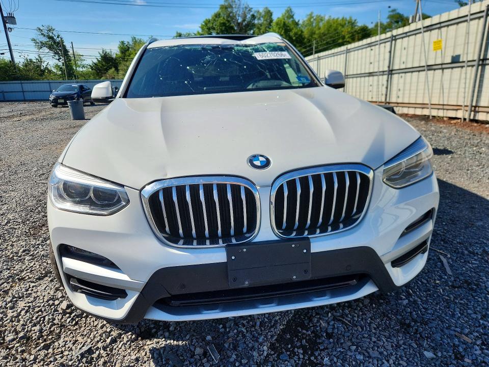2021 BMW X3 VIN 5UXTY5C05M9E39762 COPART salvage auction — ROOF, NJ - CERT OF TITLE-SALVAGE (P), sold $8,800 on 2026-07-17 (photo 5)