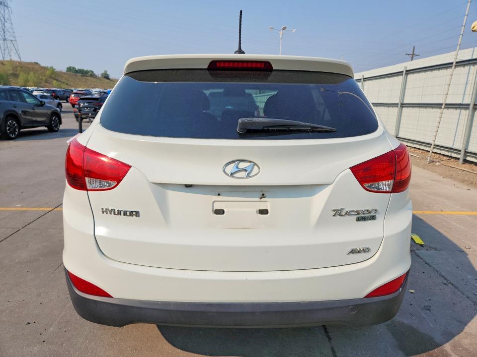 2011 Hyundai Tucson VIN KM8JUCAC0BU120178 COPART salvage auction — HAIL, CO - CERTIFICATE OF TITLE, sold $1,650 on 2026-07-29 (photo 6)