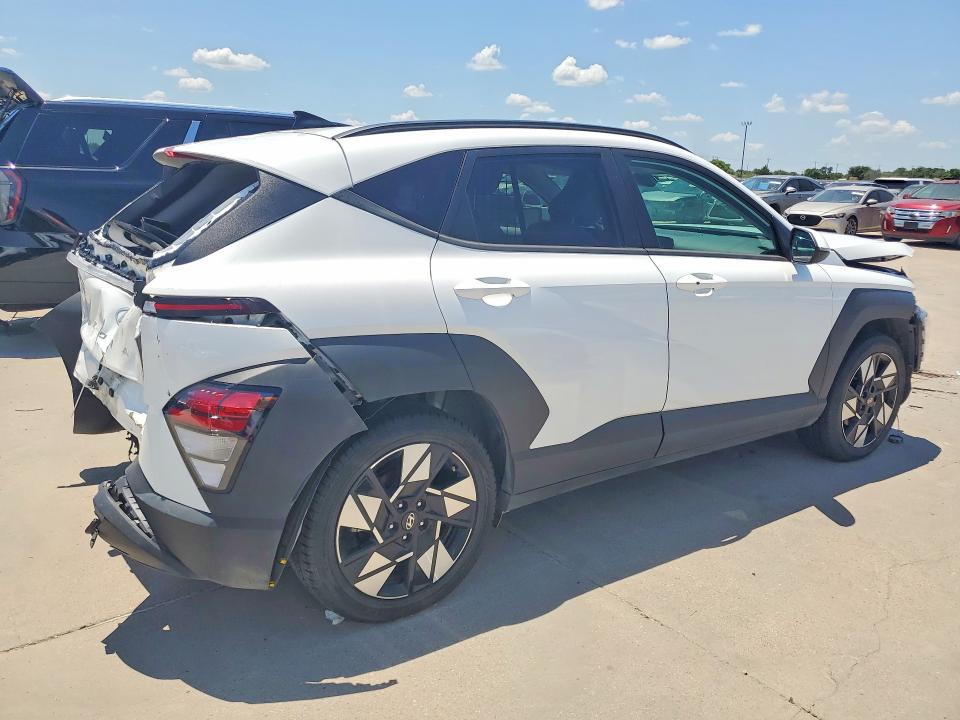 2024 Hyundai Kona VIN KM8HB3AB7RU147819 COPART salvage auction — FRONT END, Tx - Certificate Of Title, sold $1,750 on 2026-07-30 (photo 3)