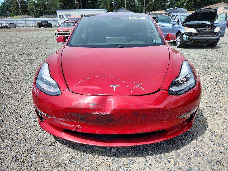 2019 Tesla Model 3 VIN 5YJ3E1EB2KF199247 COPART salvage auction — FRONT END, Wa - Bill Of Sale, sold $4,950 on 2026-07-31 (photo 5)