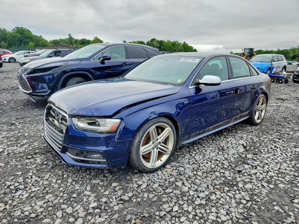 2013 Audi Rs4 VIN WAUKGAFL3DA159670 COPART salvage auction — FRONT END, Pa - Cert Of Title, sold $1,400 on 2026-07-22 (photo 1)