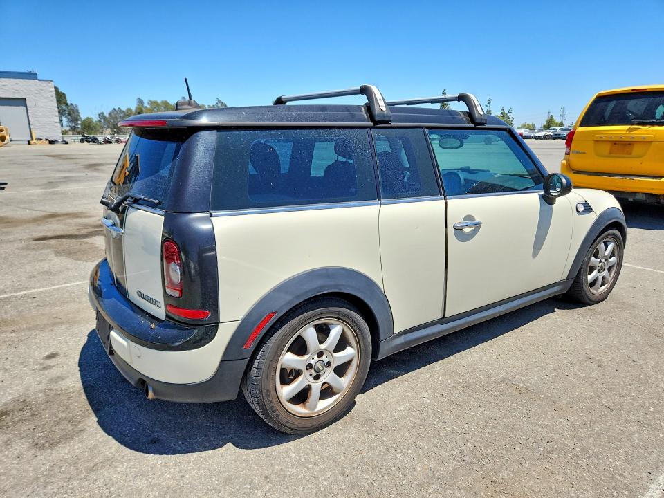 2009 Mini Cooper clubman VIN WMWML33569TX33163 COPART salvage auction — FRONT END, Ca - Dis/Dlr/Exp Only Clean Title, sold $250 on 2026-07-14 (photo 3)
