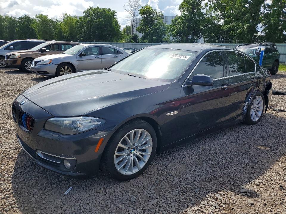 2014 BMW 5er VIN WBA5A7C5XED219435 COPART salvage auction — SIDE, Oh - Certificate Of Title, sold $2,000 on 2026-07-29 (photo 1)