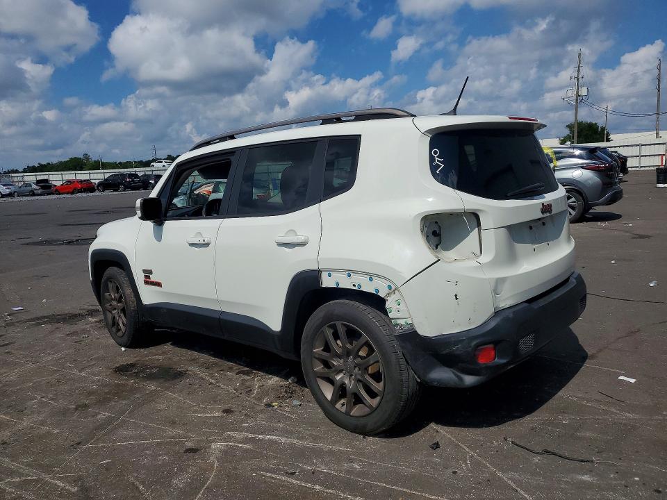 2016 Jeep Renegade VIN ZACCJABT4GPC65032 COPART salvage auction — REAR END, Fl - Cert Of Title Slvg Rebuildable, sold $1,250 on 2026-08-17 (photo 2)