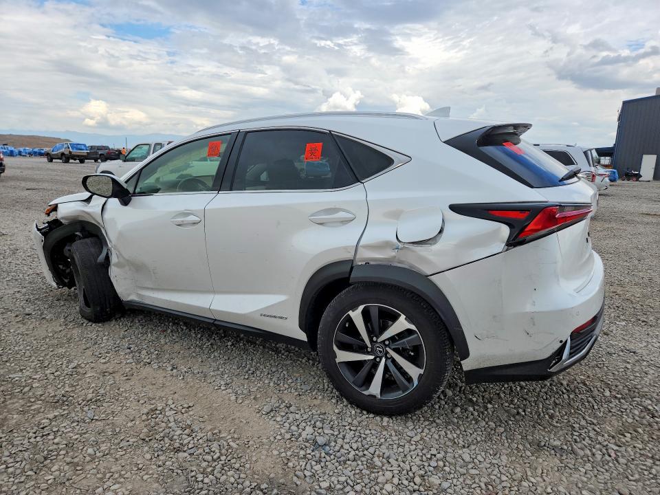 2021 Lexus Nx VIN JTJGJRDZXM5012266 COPART salvage auction — FRONT END, Ut - Salvage Certificate, sold $10,100 on 2026-08-28 (photo 2)