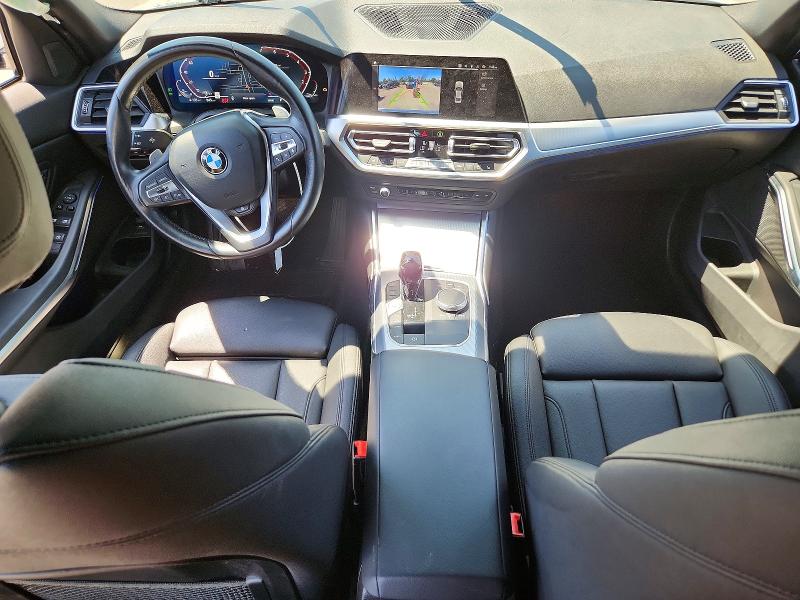 2022 BMW 3er VIN 3MW5R7J02N8C53222 COPART salvage auction — SIDE, NY - MV-907A SALVAGE CERTIFICATE, sold $10,000 on 2026-07-27 (photo 8)