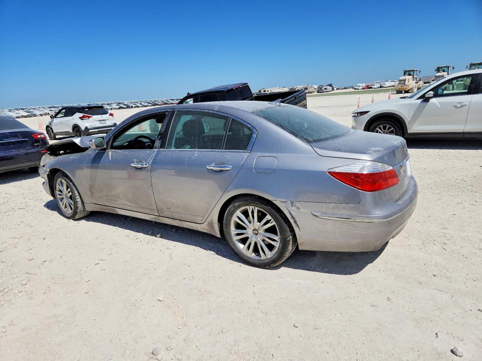 2010 Hyundai Genesis VIN KMHGC4DE7AU094094 COPART salvage auction — FRONT END, PA - CERTIFICATE OF SALVAGE, sold $70 on 2026-07-30 (photo 2)