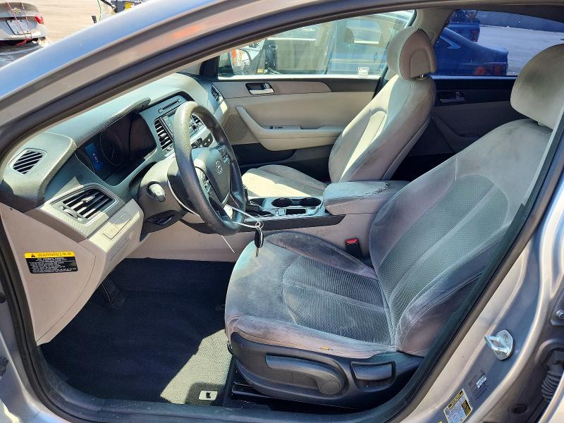 2015 Hyundai Sonata VIN 5NPE24AF0FH258234 COPART salvage auction — FRONT END, Ca - Dis/Dlr/Exp Only Clean Title, sold $375 on 2026-07-23 (photo 7)