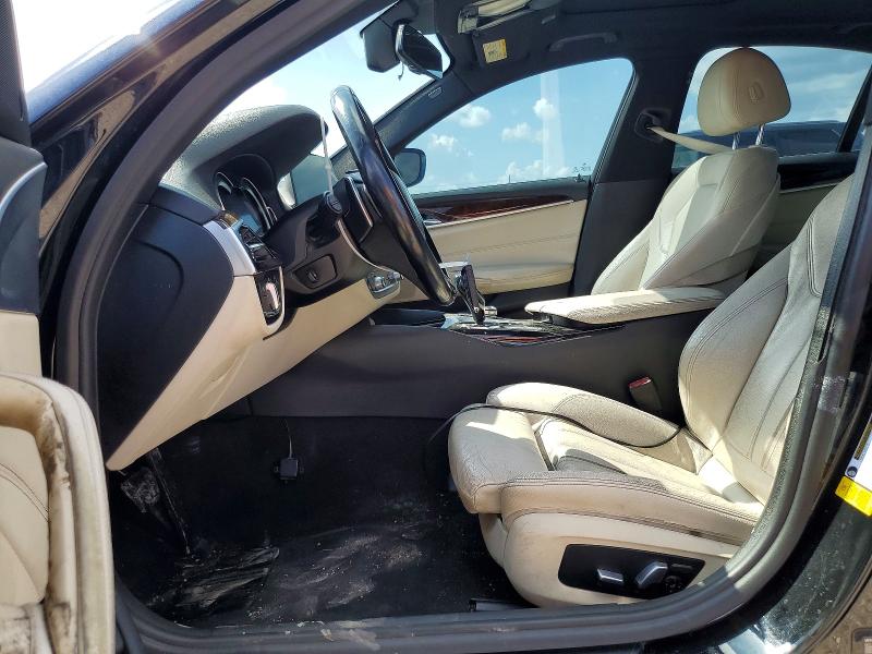 2017 BMW 5er VIN WBAJE5C3XHG913972 COPART salvage auction — FRONT END, Tx - Certificate Of Title (P), sold $700 on 2026-07-23 (photo 7)