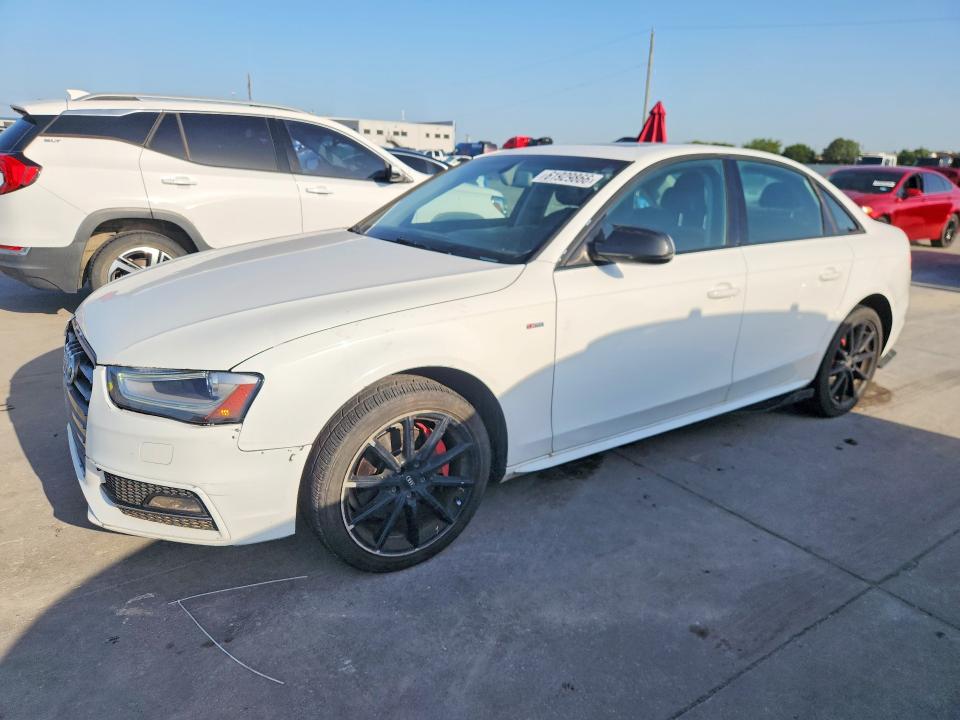 2016 Audi A4 VIN WAUAFAFL5GN007062 COPART salvage auction — FRONT END, Tx - Certificate Of Title, sold $175 on 2026-07-30 (photo 1)