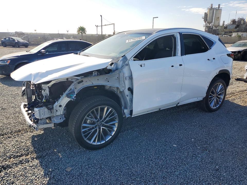 2026 Lexus Nx VIN JTJHKCEZ3T2074590 COPART salvage auction — FRONT END, CA - SALVAGE CERTIFICATE, sold $23,500 on 2026-08-28 (photo 1)