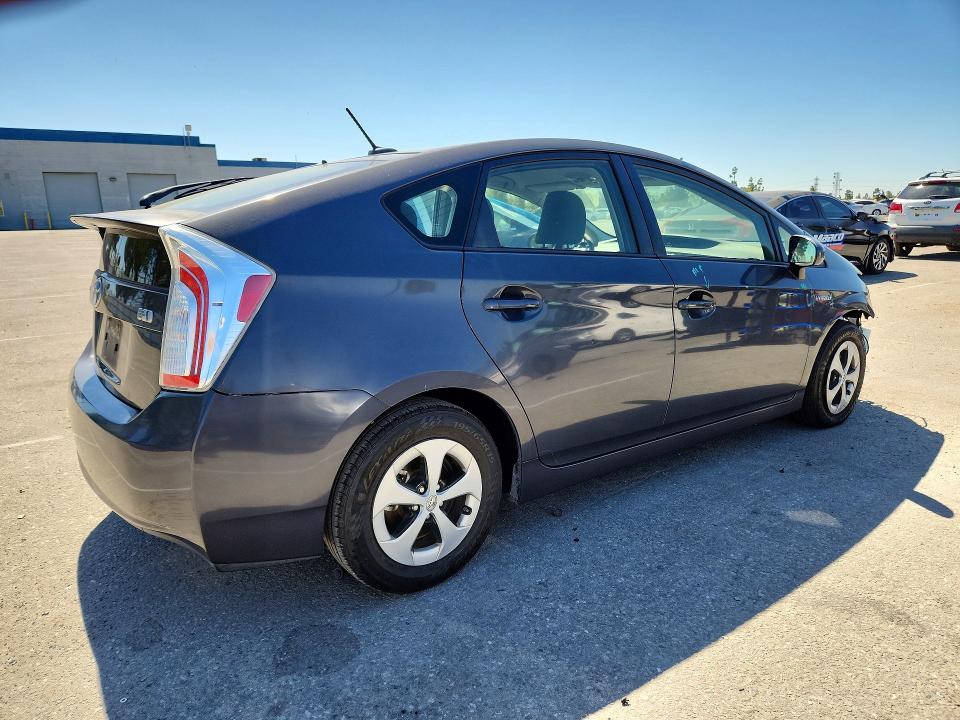 2015 Toyota Prius VIN JTDKN3DU2F0470967 COPART salvage auction — FRONT END, Ca - Salvage Certificate, sold $150 on 2026-07-21 (photo 3)